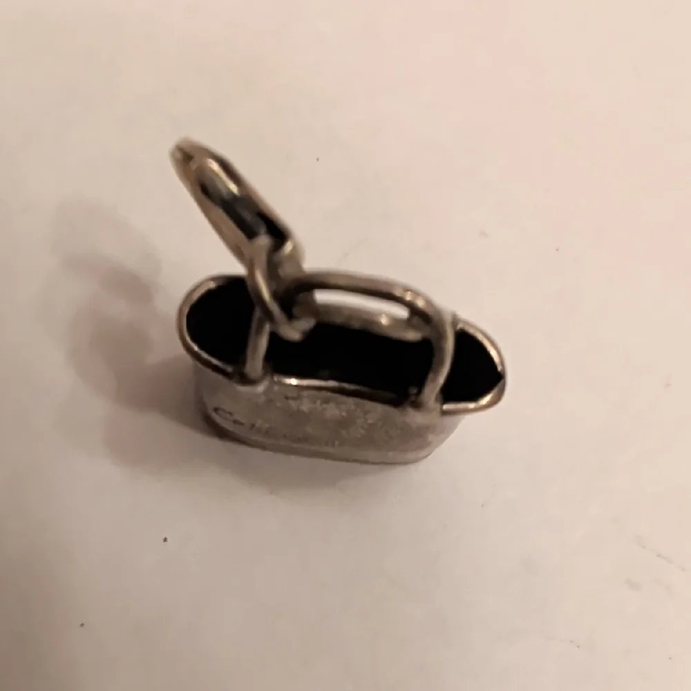 Vintage Sterling Silver Handbag Charm - Picture 2 of 6